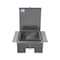 Buyers Products 12x24x22 Inch Diamond Tread Aluminum In-Frame Truck Tool Box with Notched Bottom 1705381 - alternate 7